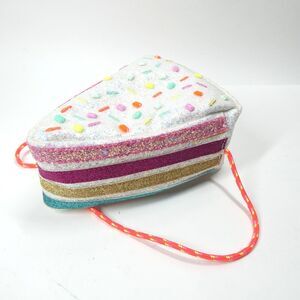 Piece of Cake Glitter Purse Crewcuts J Crew Kids Girls NWT